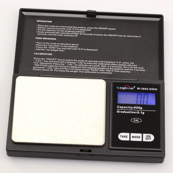 650 G 0.1 Digital Pocket Scale