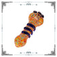 Stripe Frit Hand Pipe